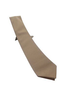 Vanguard Mens USMC Approved Khaki Clip-On Tie 55% Polyester 45% Wool New